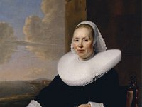 GG L 4  GG L4, Bartholomäus van der Helst (1613-1670), Bildnis einer Dame, 1647, Leinwand, 127 x 102 cm (Dauerleihgabe der Fritz-Behrens-Stiftung) : Portrait